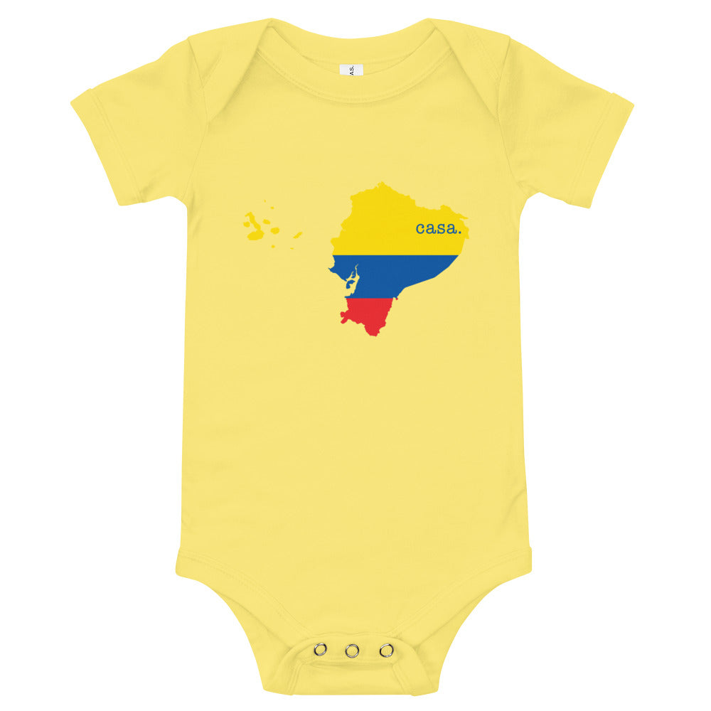 Ecuador Baby short sleeve one piece