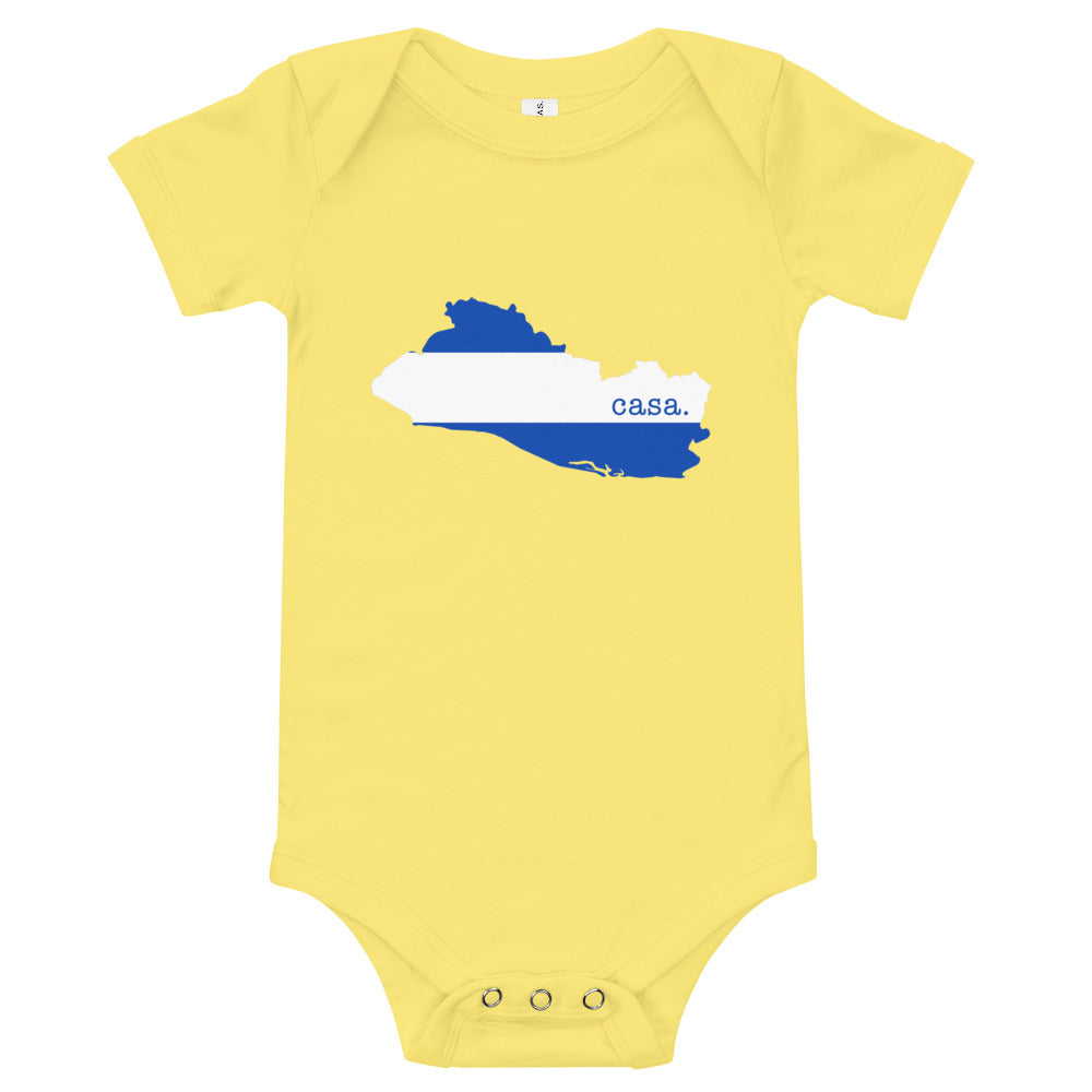 El Salvador Baby short sleeve one piece