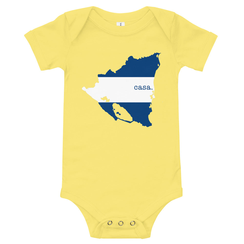 Nicaragua Baby short sleeve one piece
