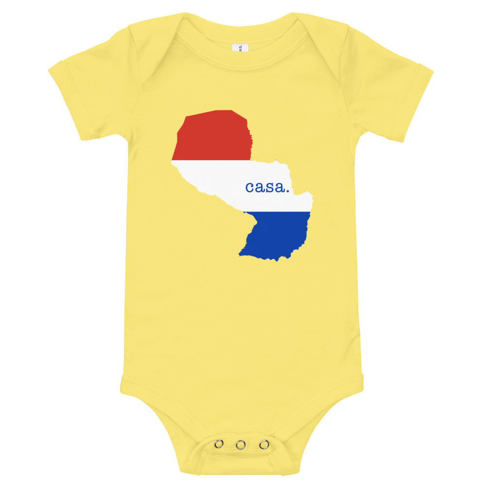 Paraguay Baby short sleeve one piece