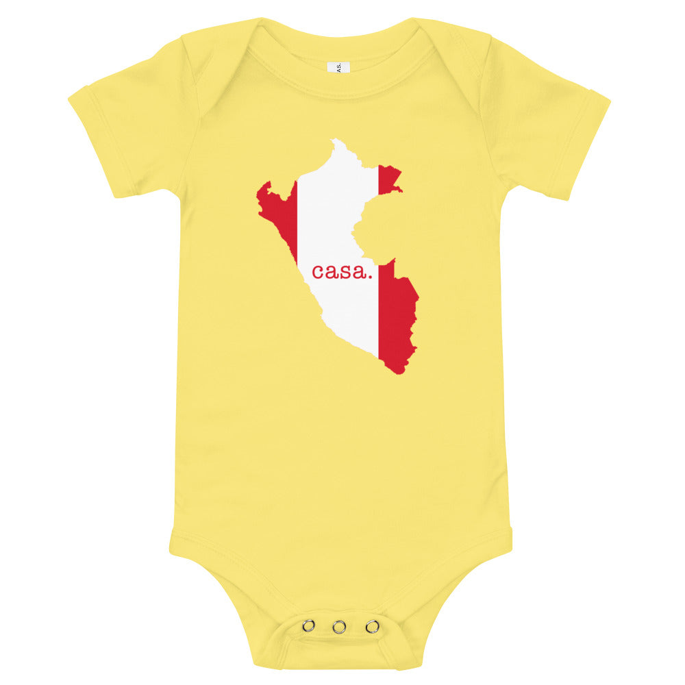 Peru Baby short sleeve one piece