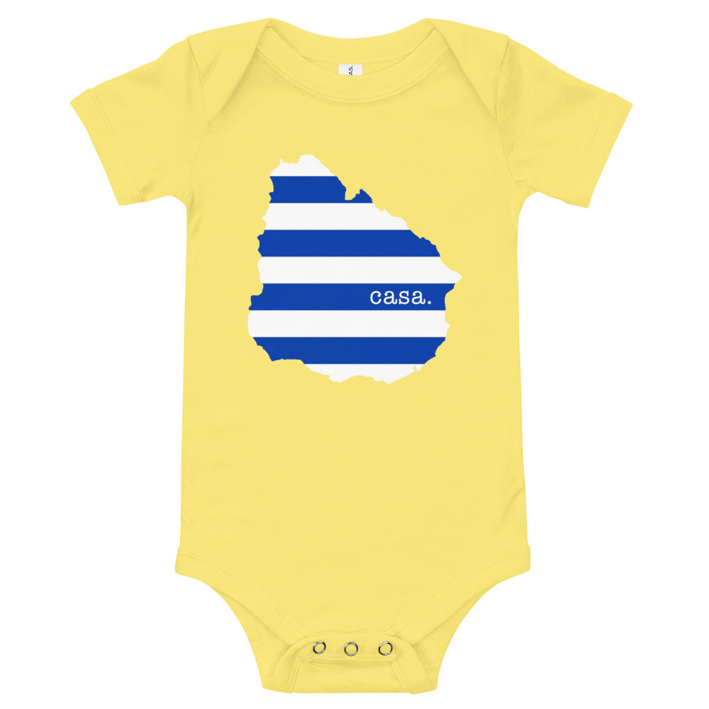 Uruguay Baby short sleeve one piece
