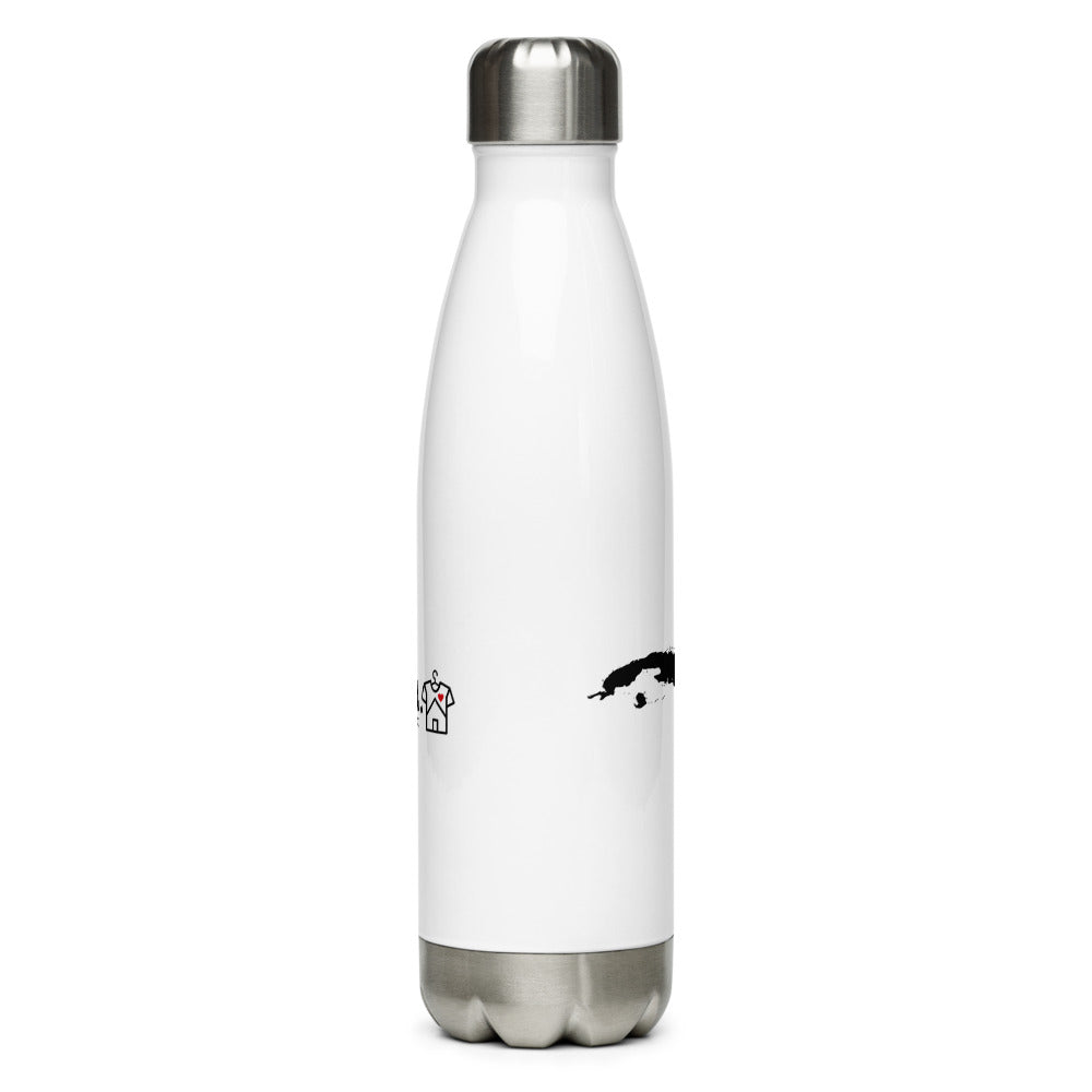 Cuba Casa Stainless Steel Water Bottle