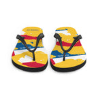 Panama Map Flip-Flops