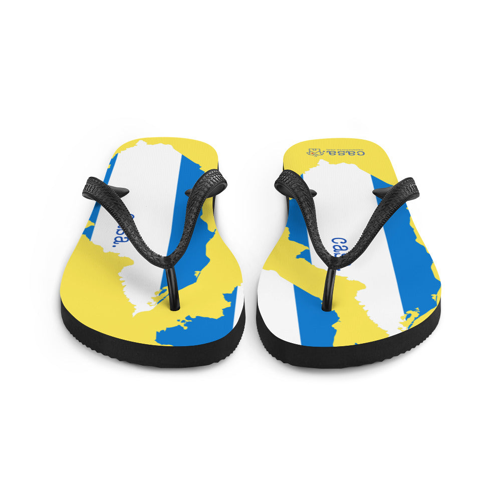 Honduras Map Flip-Flops