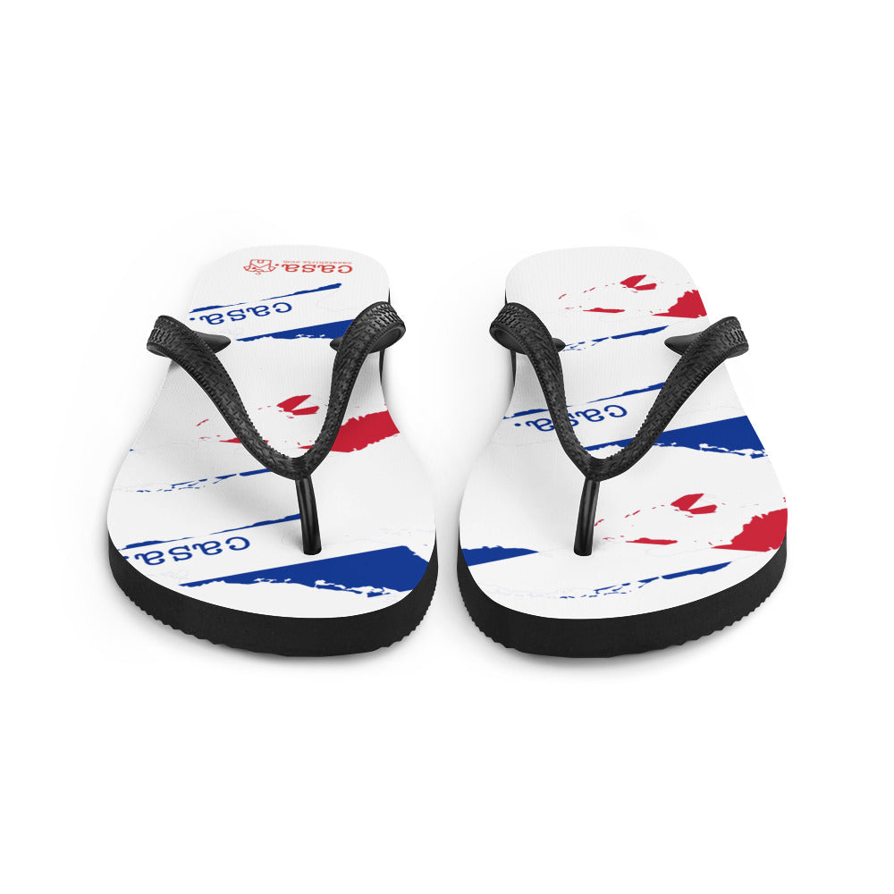 Cuba Map Flip-Flops