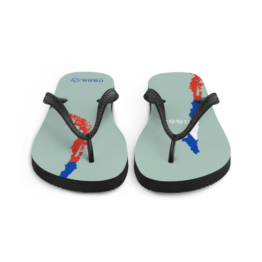 Chile Map Flip-Flops