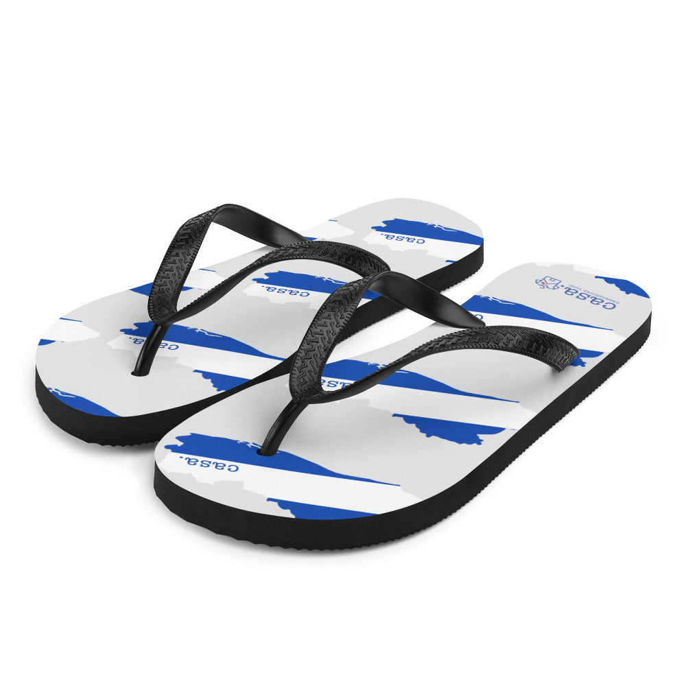 El Salvador Map Flip-Flops