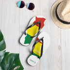 Bolivia Map Flip-Flops