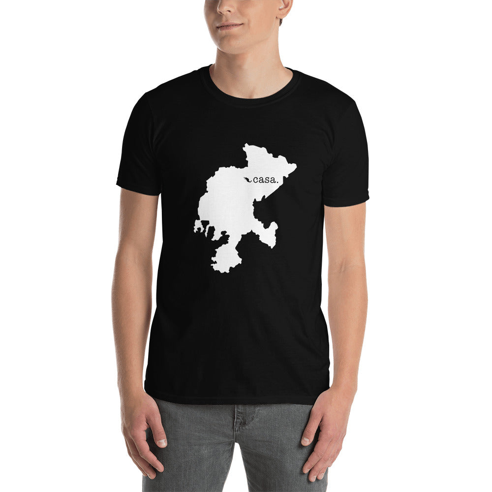 Zacatecas Mexico White Map Unisex T-Shirt