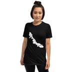 Veracruz Mexico White Map Unisex T-Shirt