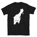 Quintana Roo Mexico White Map Unisex T-Shirt