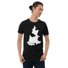 Load image into Gallery viewer, Puebla Mexico White Map Unisex T-Shirt
