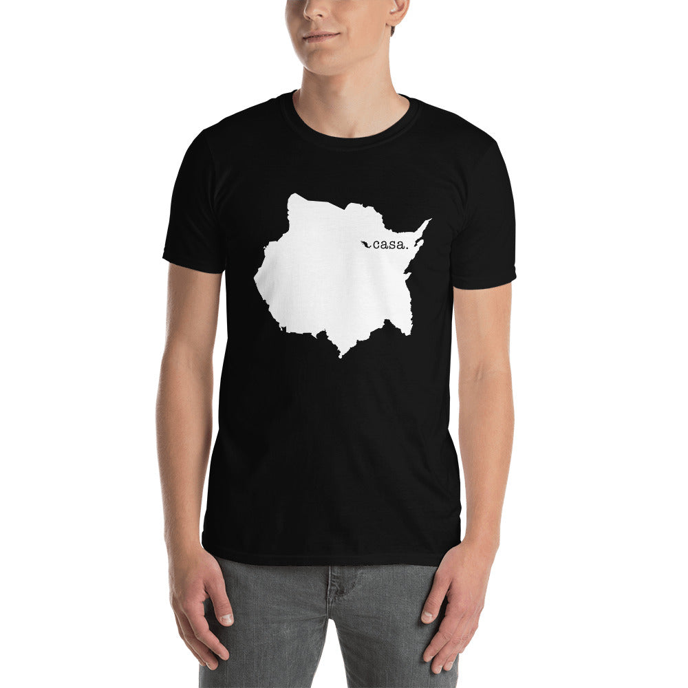 Morelos Mexico White Map Unisex T-Shirt