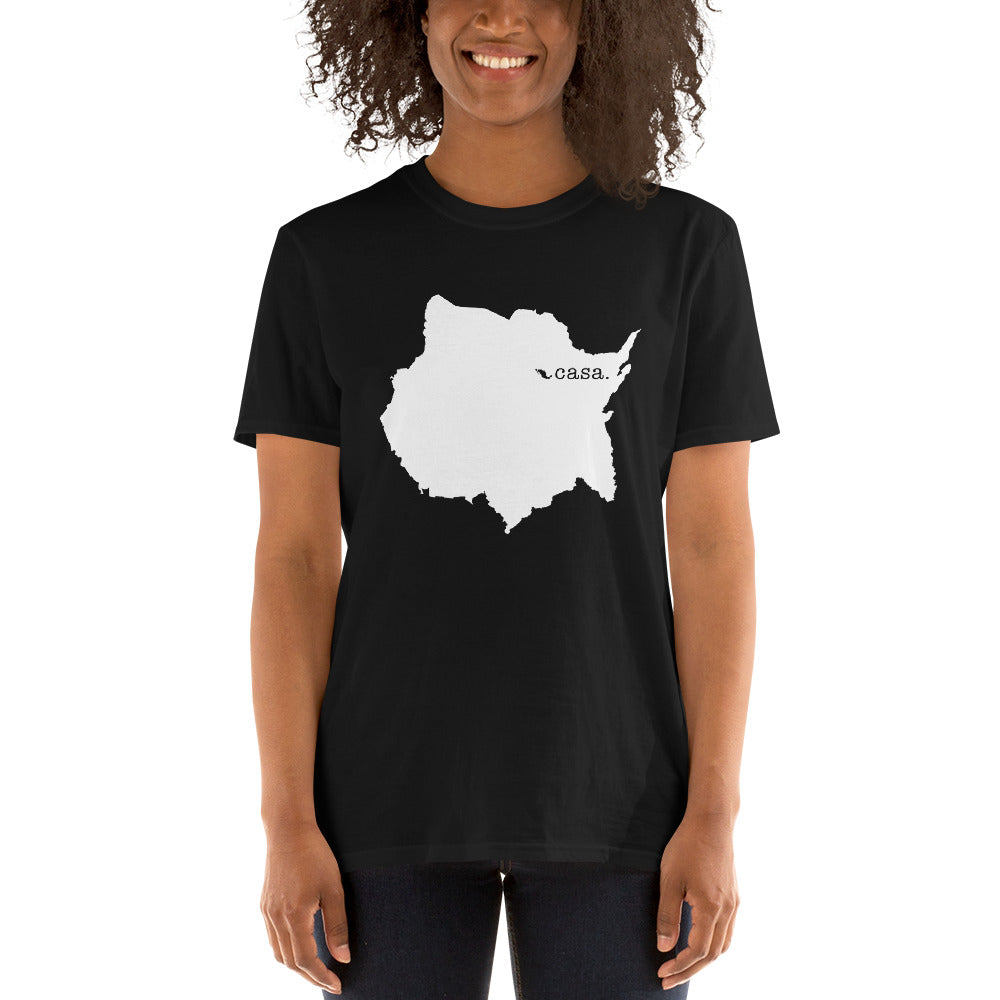 Morelos Mexico White Map Unisex T-Shirt