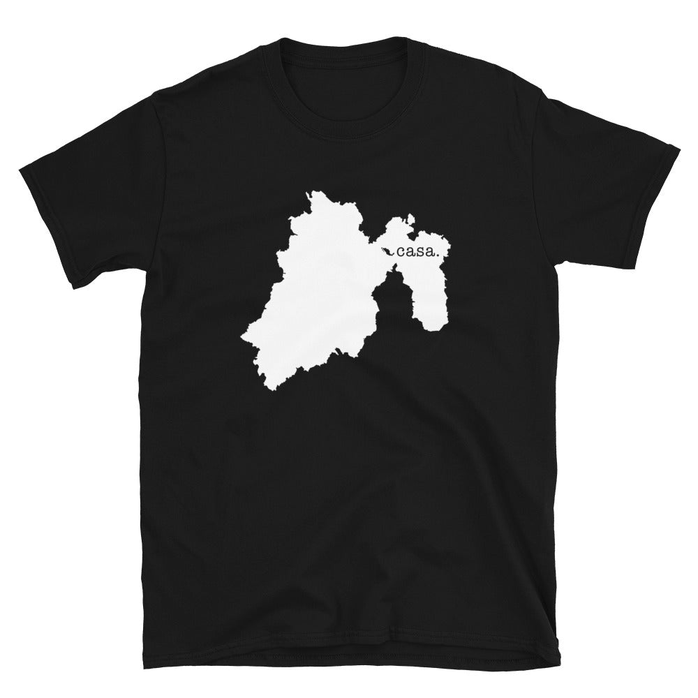 Mexico State Mexico White Map Unisex T-Shirt