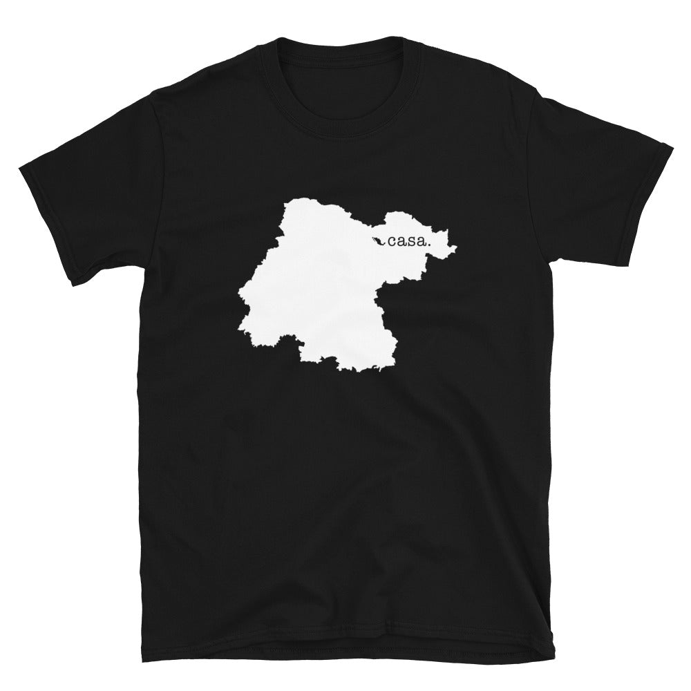 Guanajuato Mexico White Map Unisex T-Shirt