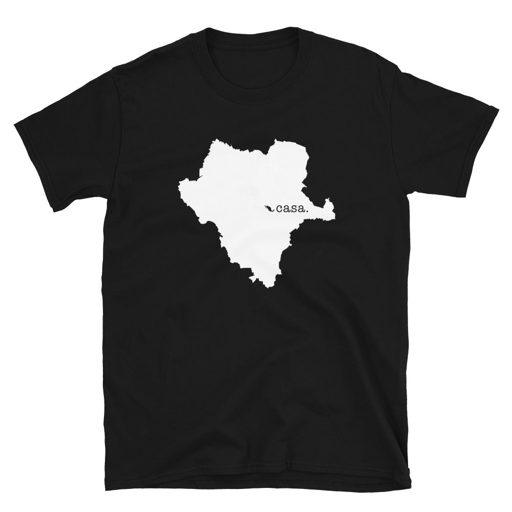 Durango Mexico White Map Unisex T-Shirt