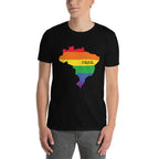 Brazil Map Pride Map Unisex T-Shirt