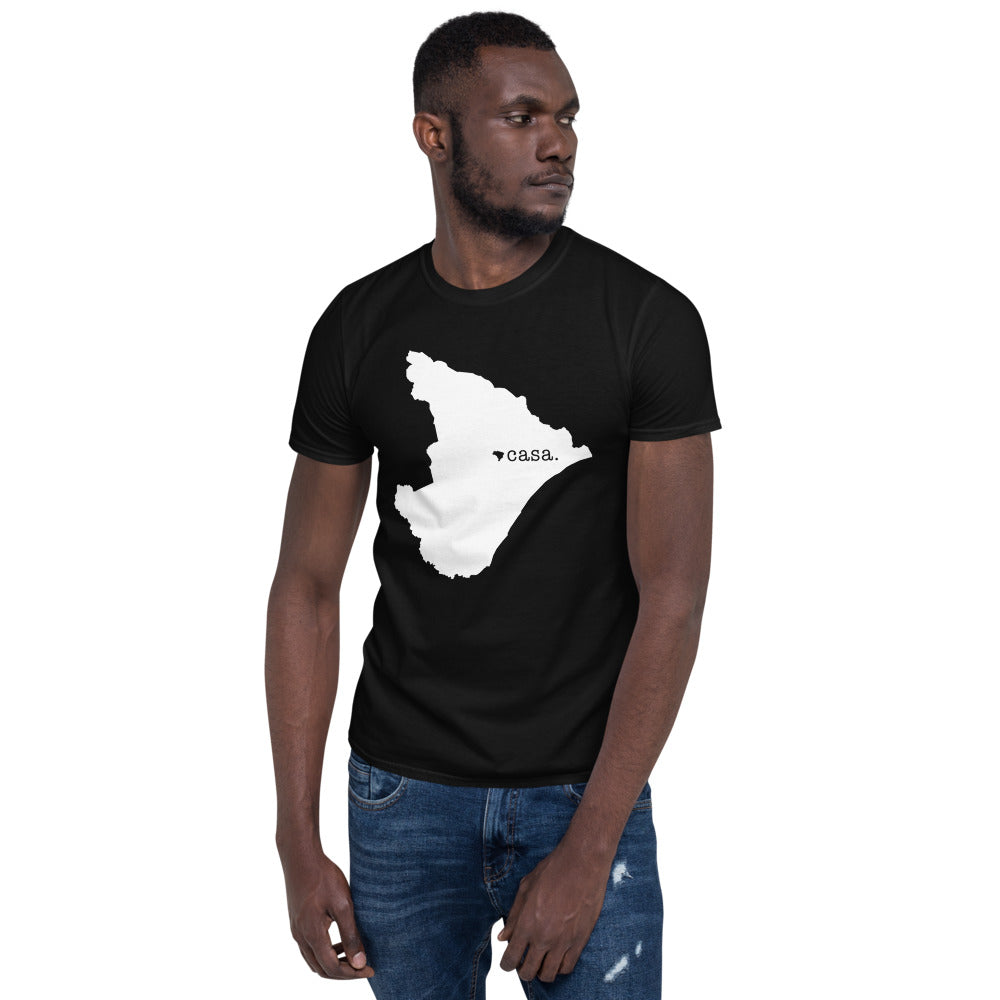 Sergipe Brazil White Map Unisex T-Shirt