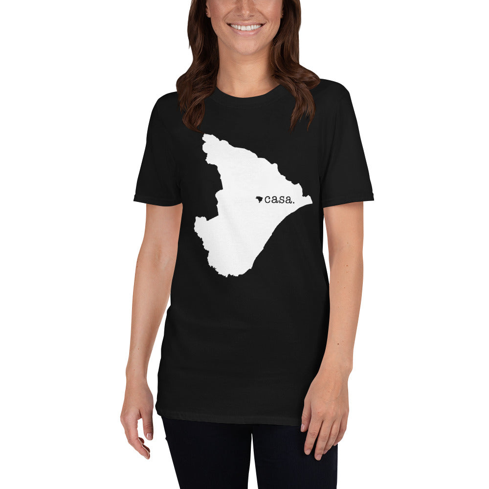 Sergipe Brazil White Map Unisex T-Shirt