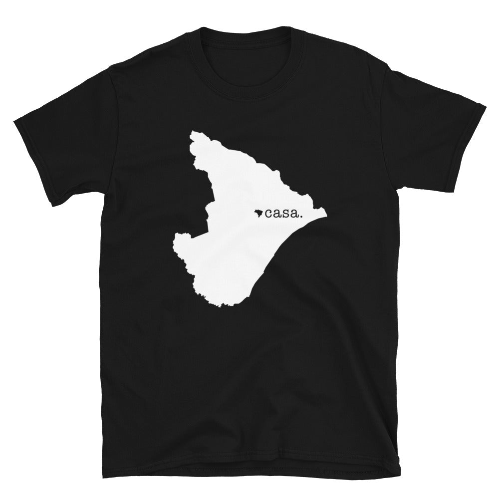 Sergipe Brazil White Map Unisex T-Shirt