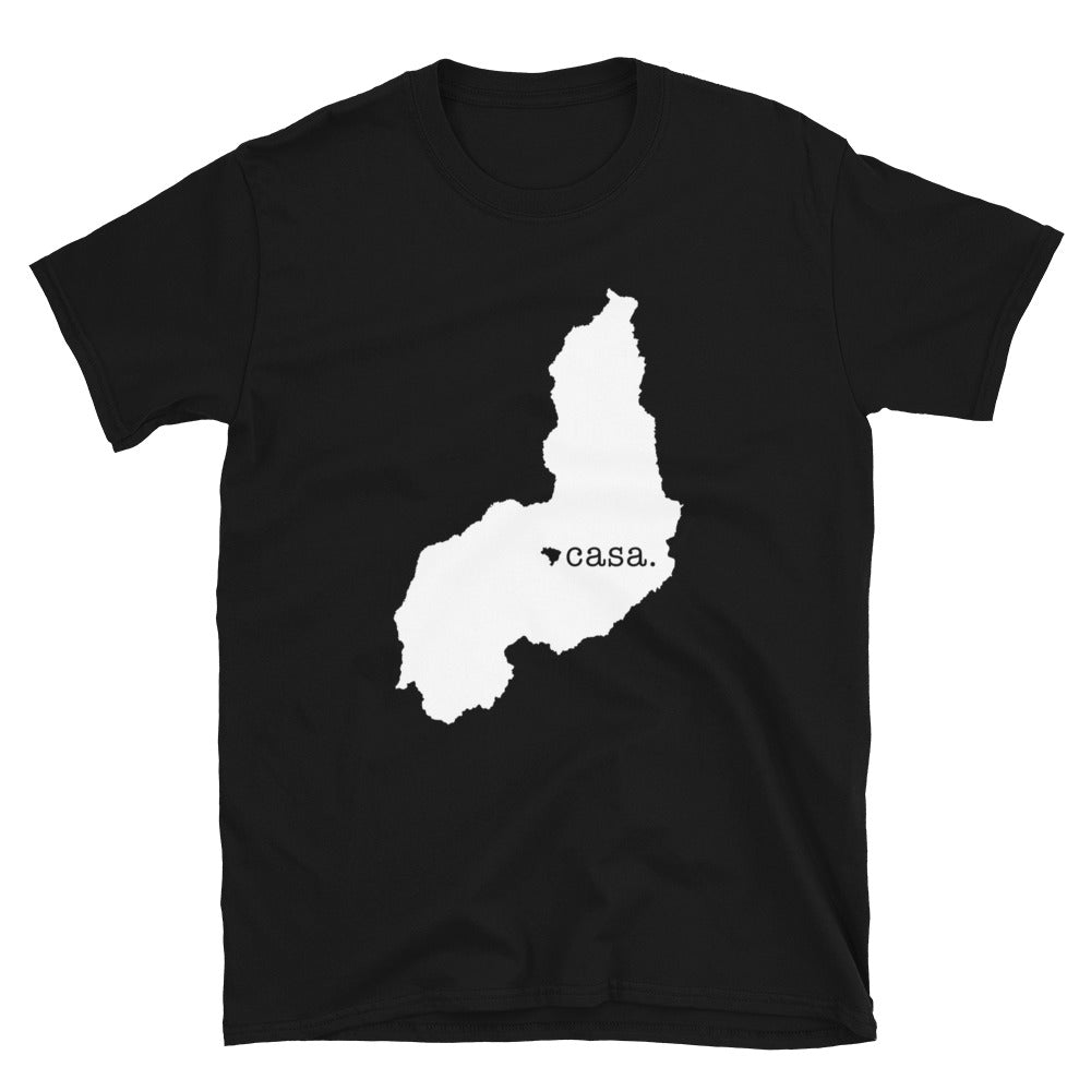 Piaui Brazil White Map Unisex T-Shirt