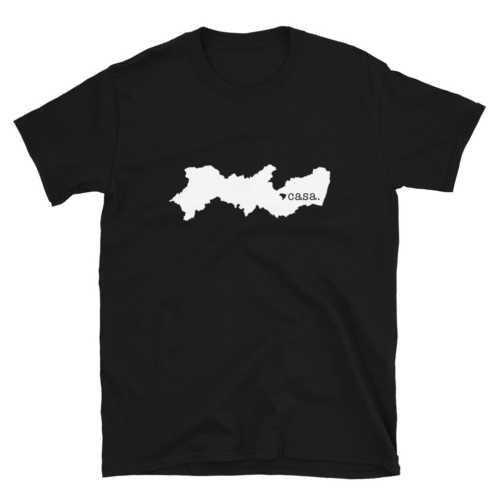 Pernambuco Brazil White Map Unisex T-Shirt