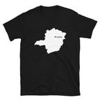 Minas Gerais Brazil White Map Unisex T-Shirt