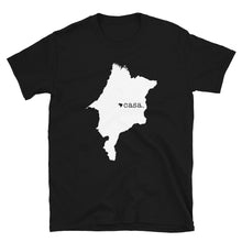 Load image into Gallery viewer, Maranhao Brazil White Map Unisex T-Shirt
