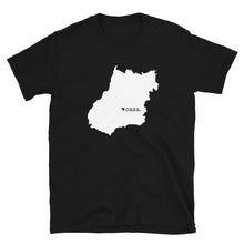 Load image into Gallery viewer, Goias Brazil White Map Unisex T-Shirt
