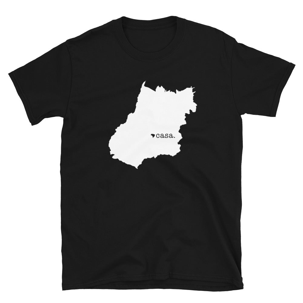 Goias Brazil White Map Unisex T-Shirt