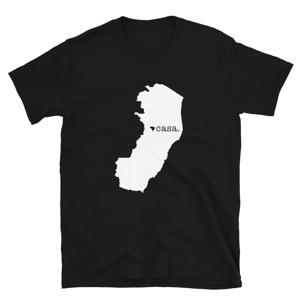 Espirito Santo Brazil White Map Unisex T-Shirt