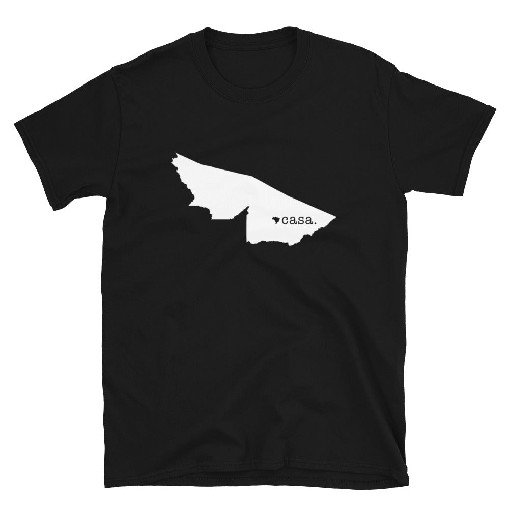 Acre Brazil White Map Unisex T-Shirt