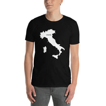 Load image into Gallery viewer, Italy White Map Unisex T-Shirt
