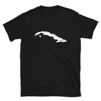 Cuba White Map Unisex T-Shirt