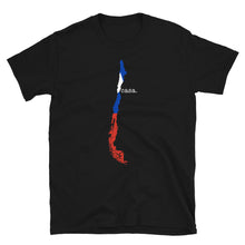 Load image into Gallery viewer, Chile Flag Map Unisex T-Shirt
