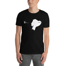 Load image into Gallery viewer, Ecuador White Map Unisex T-Shirt
