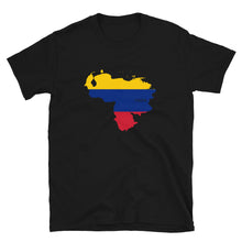 Load image into Gallery viewer, Venezuela Flag Map Unisex T-Shirt
