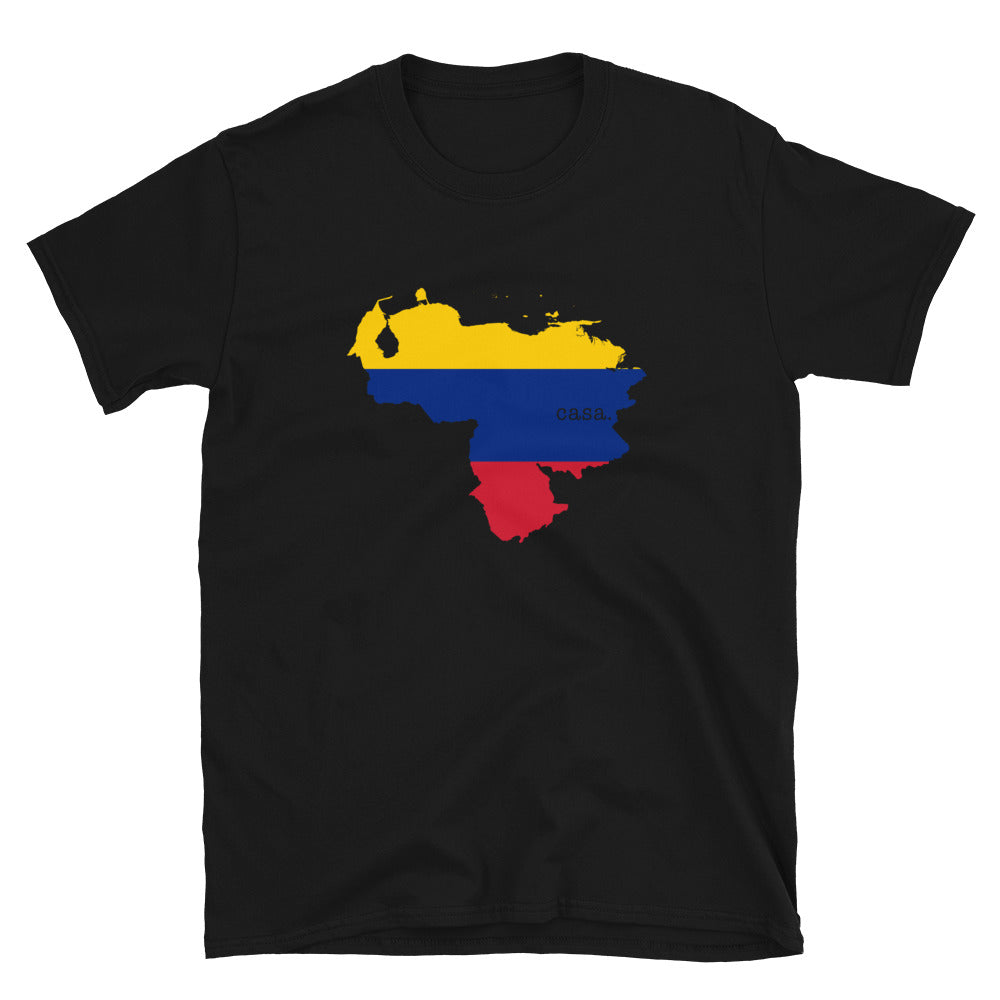 Venezuela Flag Map Unisex T-Shirt