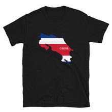 Load image into Gallery viewer, Costa Rica Flag Map Unisex T-Shirt
