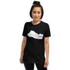 El Salvador White Map Unisex T-Shirt