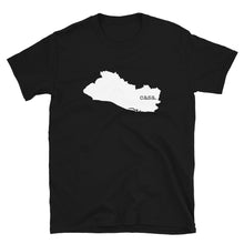 Load image into Gallery viewer, El Salvador White Map Unisex T-Shirt
