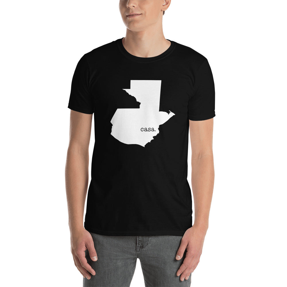 Guatemala White Map Unisex T-Shirt