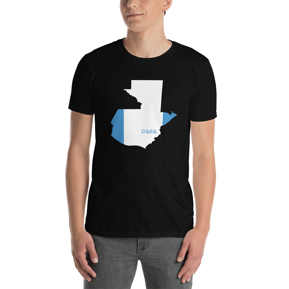 Guatemala Flag Map Unisex T-Shirt