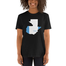 Load image into Gallery viewer, Guatemala Flag Map Unisex T-Shirt
