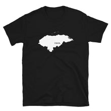 Load image into Gallery viewer, Honduras White Map Unisex T-Shirt
