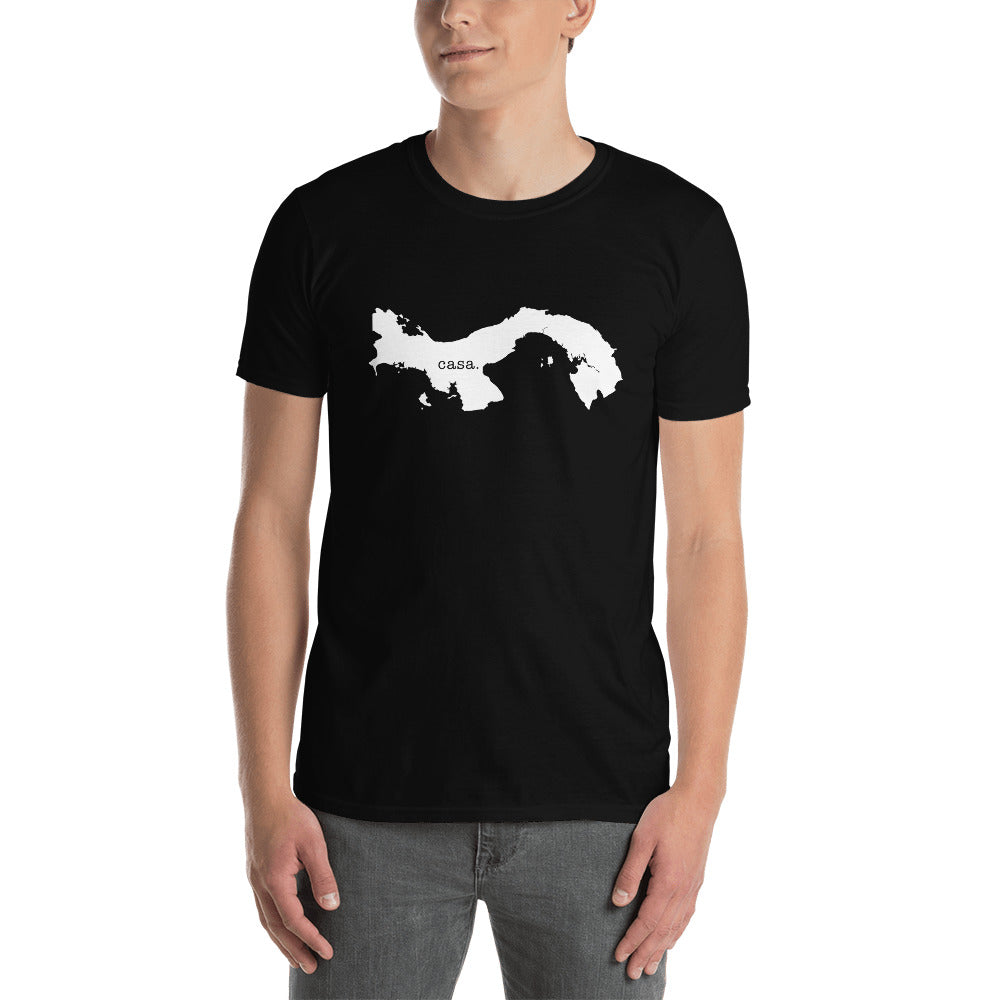 Panama White Map Unisex T-Shirt