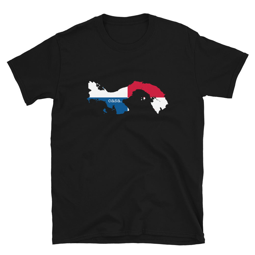 Panama Flag Map Unisex T-Shirt