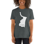 Tamaulipas Mexico White Map Unisex T-Shirt